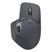 RAPOO myš MT760L Multi-mode, Bezdrátová, Optická, Šedo-Černá