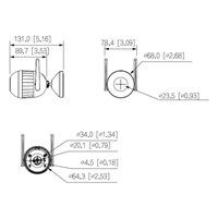 DAHUA IPC-F4CP-PV-0360B, 4MPx, CMOS 1/3", objektiv 3,6 mm, DWDR, IP67