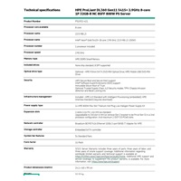 HPE PL DL360g11 5415+ (2.9G/8C/23M) 1x32G VROC (sata) 8SFF 1x800W 2x10Gb-T NBD333 1U P51932-421 RENEW