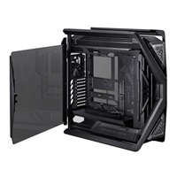 ASUS case ROG HYPERION (GR701) BTF, Big Tower, průhledná bočnice, 4x 140mm Fan, černá