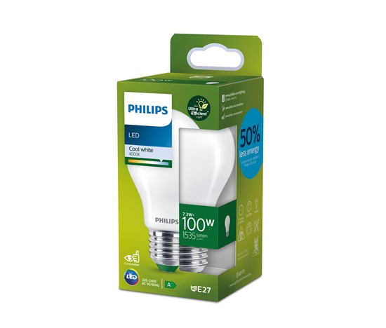 PHILIPS žárovka LED CLA 100WA60 E27 4000K FR UE SRT4