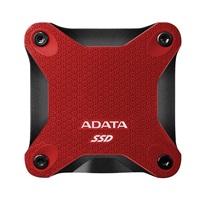 ADATA Externí SSD 512GB SD620, USB Micro-B, USB 3.2 Gen 2, R:520/W:460MB/s, červená