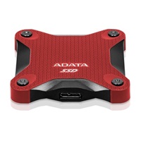 ADATA Externí SSD 512GB SD620, USB Micro-B, USB 3.2 Gen 2, R:520/W:460MB/s, červená