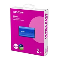 ADATA Externí SSD 2TB SE880, USB-C 3.2 Gen 2x2, R:2000/W:2000MB/s, modrá