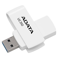 ADATA Flash Disk 64GB UC310, USB 3.2, bílá