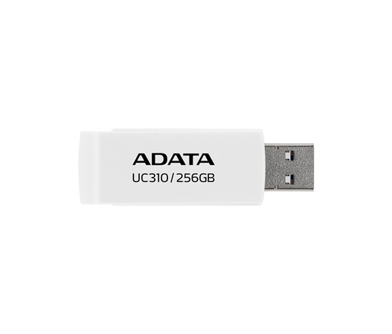 ADATA Flash Disk 256GB UC310, USB 3.2, bílá