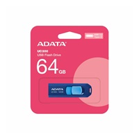 ADATA Flash Disk 64GB UC300, USB-C 3.2, modrá