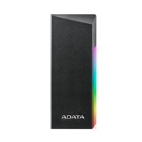 ADATA Externí box pro M.2 EC700G, USB-C 3.2 Gen 2, M.2 2230 / 2242 / 2280, RGB, černá