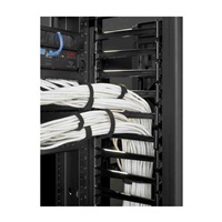 APC Valueline, Vertical Cable Manager for 2 & 4 Post Racks, 84"H X 6"W, Double-Sided with Doors