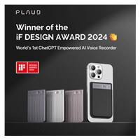 PLAUD NOTE Black - AI záznamník