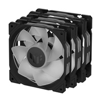 ASUS ventilátor TUF GAMING TR120 ARGB Reverse, 3x120mm, černá