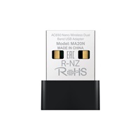 MERCUSYS MA20N WiFi5 USB nano adapter (AC650,2,4GHz/5GHz,USB2.0)