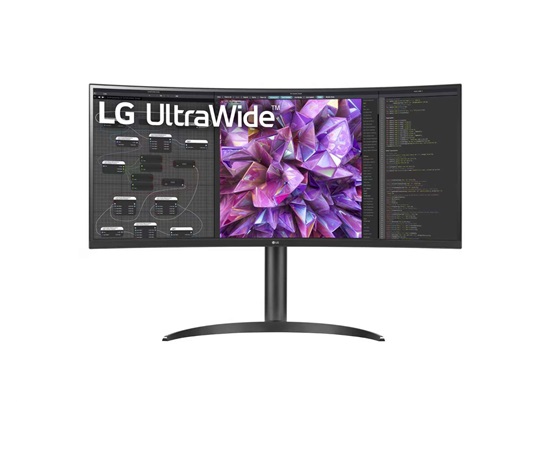 LG MT IPS LED 34" 34WQ75C - IPS panel, sRGB 99%, HDR10, 3440x1440, 2xHDMI, DP, USB-C, USB 2.0, RJ45,zakriven, nast vyska