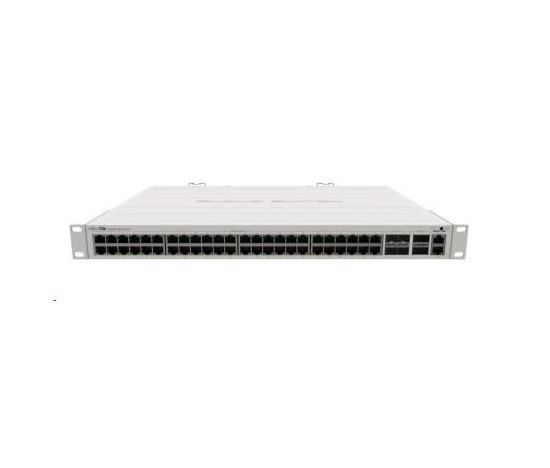 BAZAR - MikroTik Cloud Router Switch CRS354-48G-4S+2Q+RM, 650MHz CPU, 64MB, 1x10/100, 48xGLAN, 4xSFP+, 2xQSFP, vč. L5 -