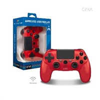 Cirka NuForce Wireless Game Controller for PS4/PC/Mac (Red)