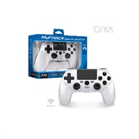 Cirka NuForce Wireless Game Controller for PS4/PC/Mac (White)