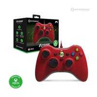 Hyperkin Xenon Wired Controller for Xbox Series|One/Win 11|10 (Red) Licensed by Xbox