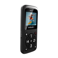 EVOLVEO Mobilní telefon pro seniory EasyPhone ID, černá