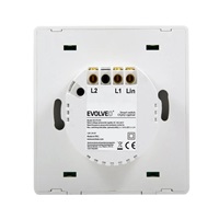 EVOLVEO WiFi Dual Switch, chytrý vypínač