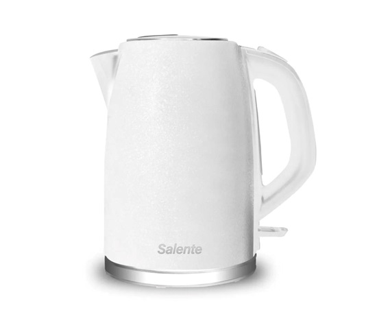 EVOLVEO Salente IceQueen, rychlovarná konvice 1,7 l, nerez, bílá