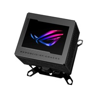 ASUS vodní blok CPU ROG RYUJIN III WB, 3.5" LCD displej, černá
