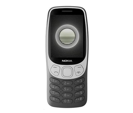 Nokia 3210 Dual SIM, 4G, černá, (CZ, SK, HU)