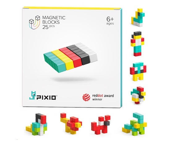 PIXIO-25 magnetická stavebnice