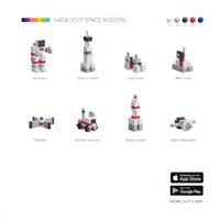 PIXIO NASA - Vesmírná mise magnetická stavebnice