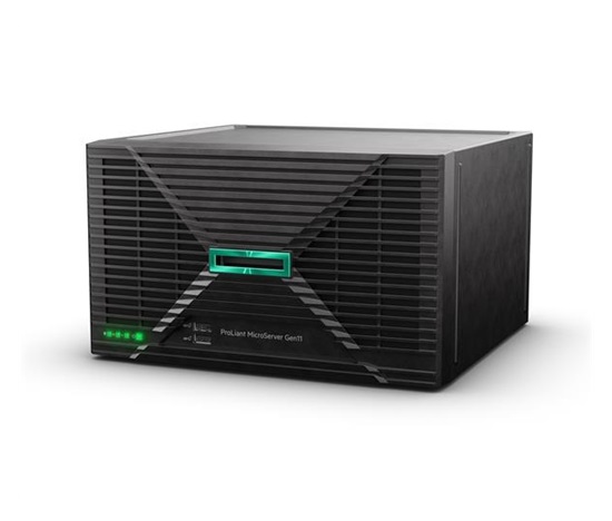 HPE ProLiant MicroServer Gen11 E-2414 (2.8/4C) 16G VROC 4LFF/4SFF NHP 2xPCIe 4x1G iLo6 1x180W NBD111