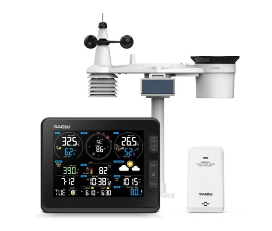 BAZAR - GARNI 2055 Arcus - Wi-Fi meteorologická stanice - 2. generace - Poškozený obal (Komplet)