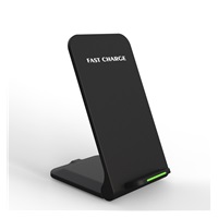 1stCOOL bezdrátová QI nabíječka H18, skládací stojánek, USB-C, černá