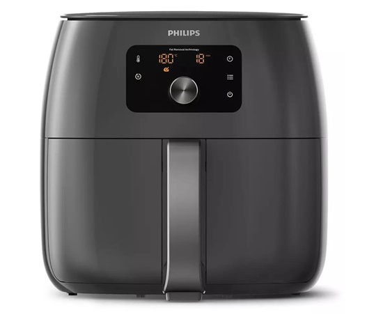 Philips Premium HD9765/40 horkovzdušná fritéza XXL, 2225  W, LED displej, technologie odstraňování tuku