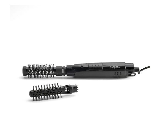 BaByliss AS86E kulmofén, 300 W, 2 teploty, 1 rychlost, 2 hřebenové nástavce, černá