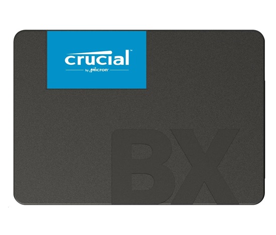 Crucial SSD 500GB BX500, 2.5", SATA III, R:550/W:500MB/s, 7mm