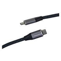 PREMIUMCORD USB-C kabel (USB 3.2 Gen2x2, 5A, 100W, 20Gbit/s) 3m, Šedá