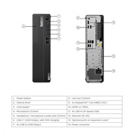 LENOVO PC ThinkCentre M75s Gen 5 SFF - Ryzen™ 5 8500G,16GB,512SSD,HDMI,DP,AMD Radeon™ 740M,W11P,3Y Onsite