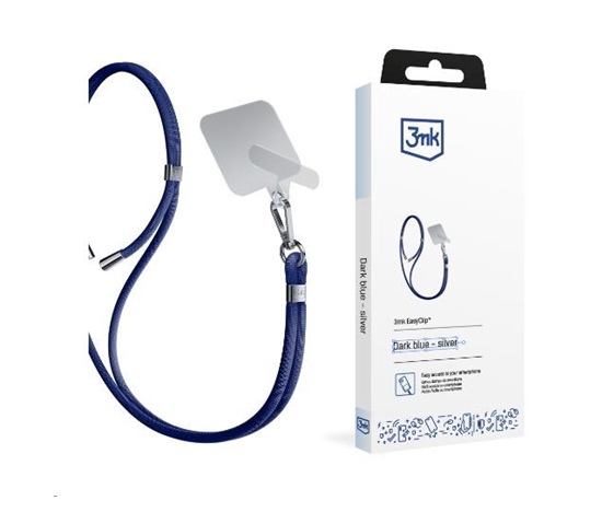 3mk EasyClip Dark Blue (silver)