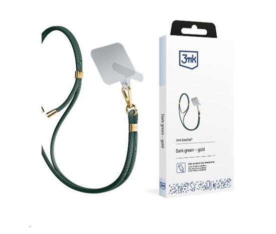 3mk EasyClip Dark Green (gold)