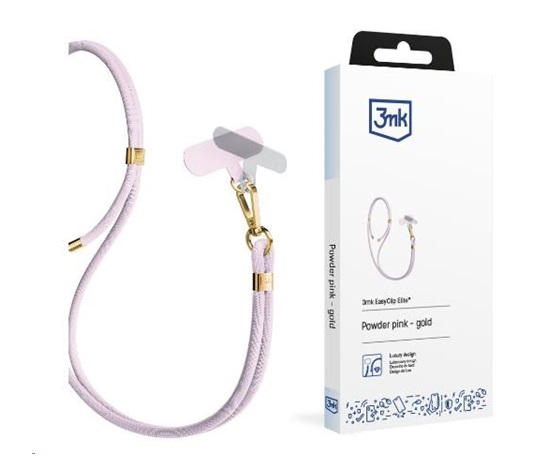 3mk EasyClip Elite Powder Pink (gold)