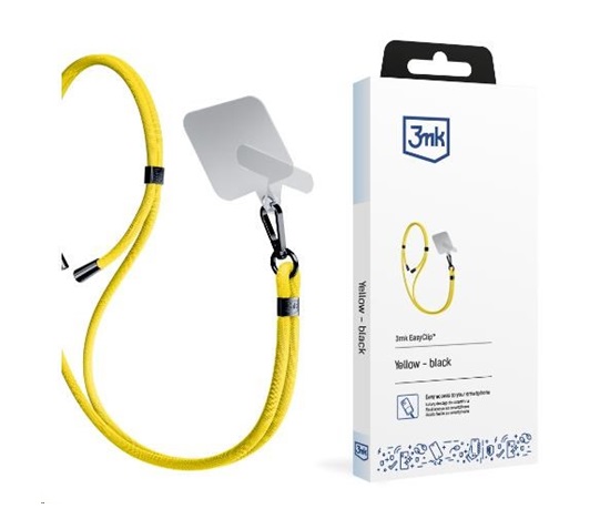 3mk EasyClip Yellow (black)
