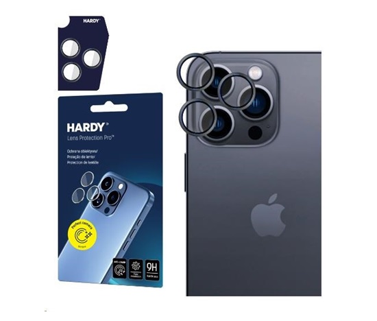 3mk HARDY Lens Protection Pro pro iPhone 15 Pro Black