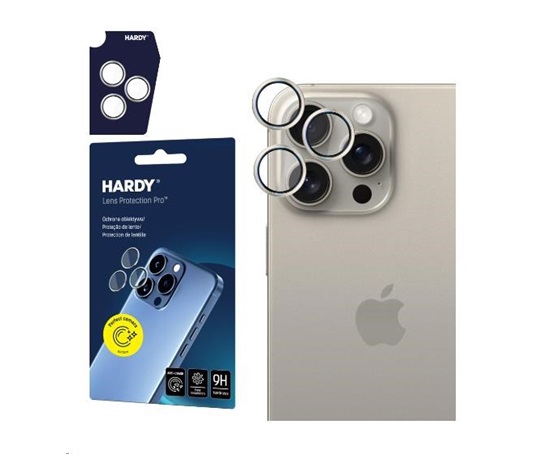 3mk HARDY Lens Protection Pro pro iPhone 15 Pro Natural