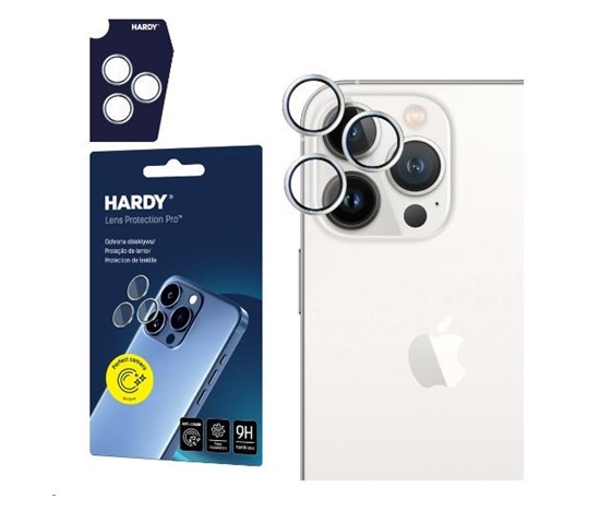 3mk HARDY Lens Protection Pro pro iPhone 15 Pro White
