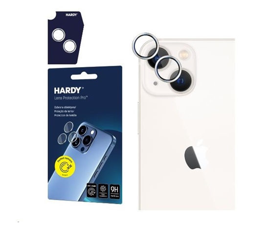 3mk HARDY Lens Protection Pro pro iPhone 15/15 Plus Silver