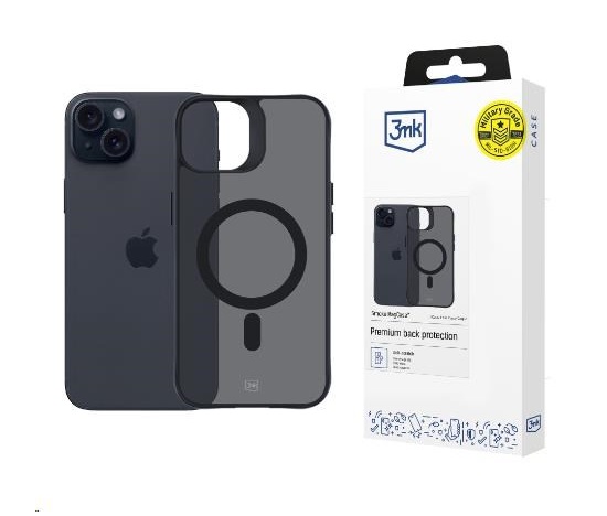 3mk Smoke MagCase pro Apple iPhone 15