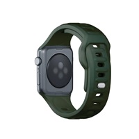 3mk Silicone Watch Strap pro Apple 38/40/41 mm Dark Green