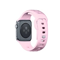 3mk Silicone Watch Strap pro Apple 38/40/41 mm Powder Pink