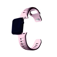 3mk Silicone Watch Strap pro Apple 38/40/41 mm Powder Pink