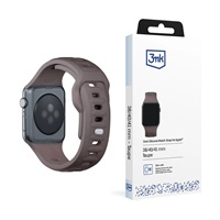 3mk Silicone Watch Strap pro Apple 38/40/41 mm Taupe