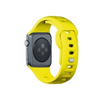 3mk Silicone Watch Strap pro Apple 38/40/41 mm Yellow